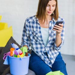 young-woman-cleaning-house